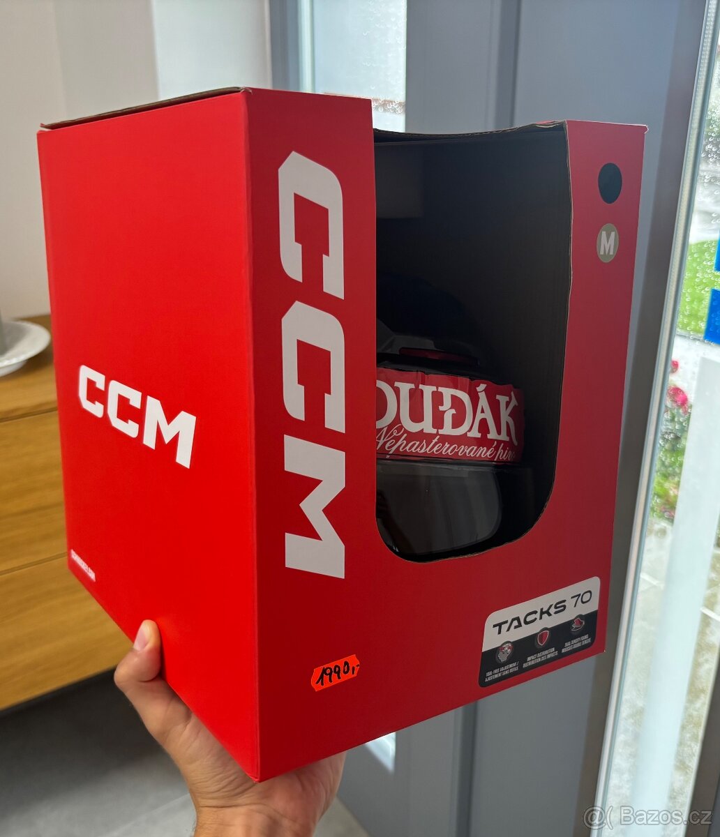 Helma hokej - CCM tacks 70 M černá