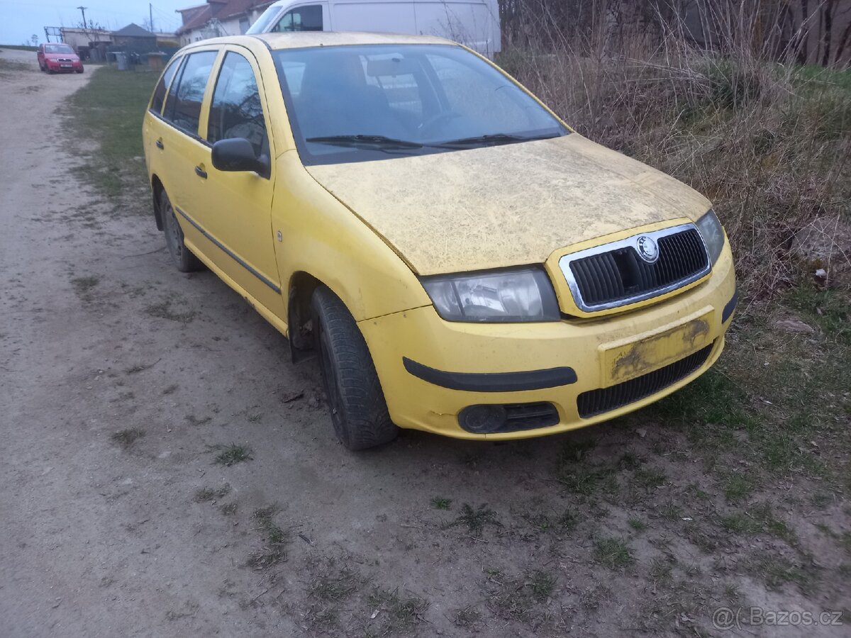 Škoda Fabia 1.4tdi BNM