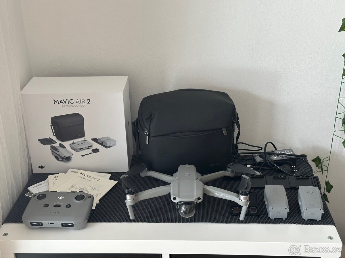 Dron DJI Mavic Air 2 Fly More Combo – výborný stav