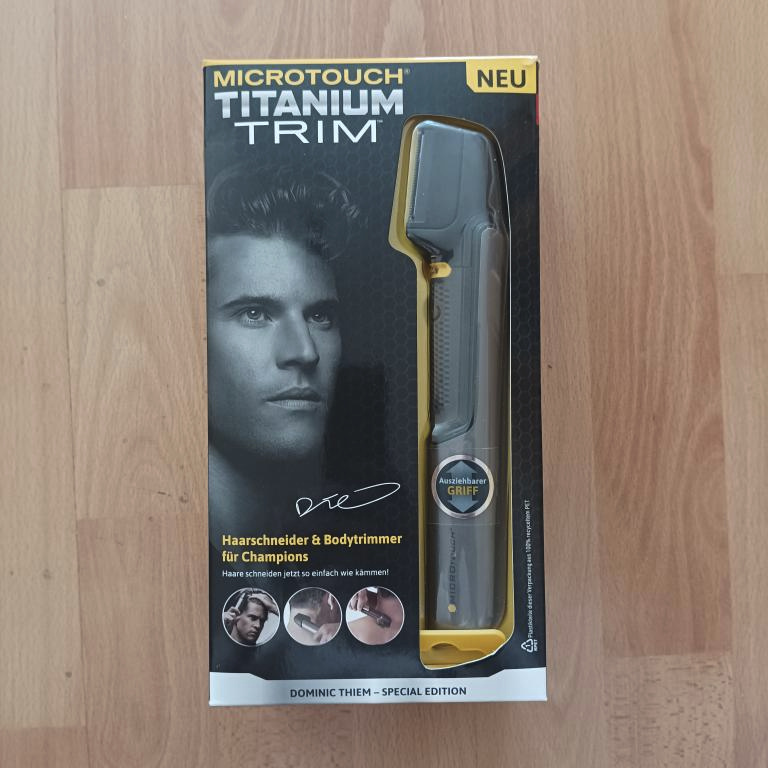 Multifunkční zastřihovač MicroTouch Titanium Trim