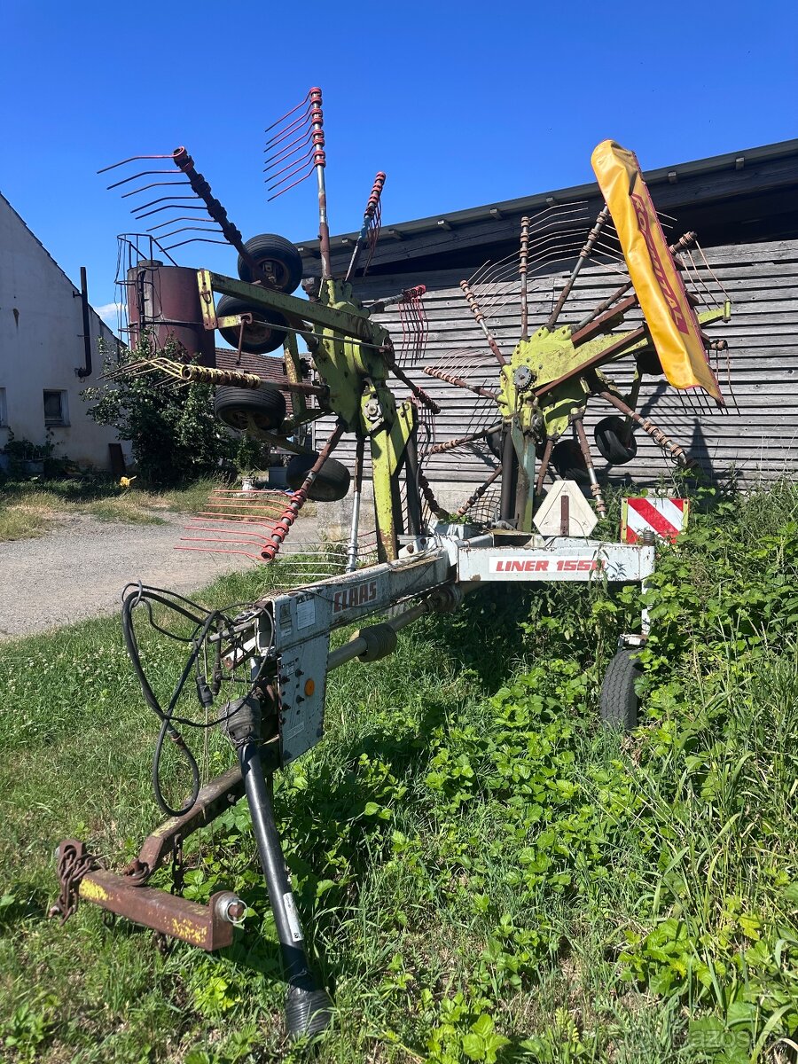 Dvourotorový Shrnovač claas liner 1550