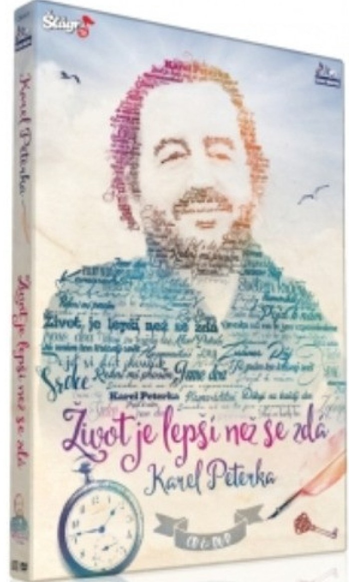 CD + DVD Karel Peterka - Život je lepší, než se zdá (2015)