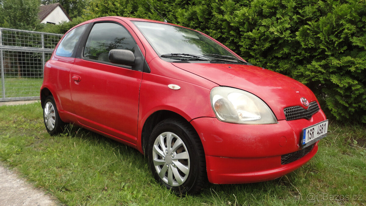 Toyota Yaris 1.0i 50kw rok 1999 STK 08/2026 Euro3