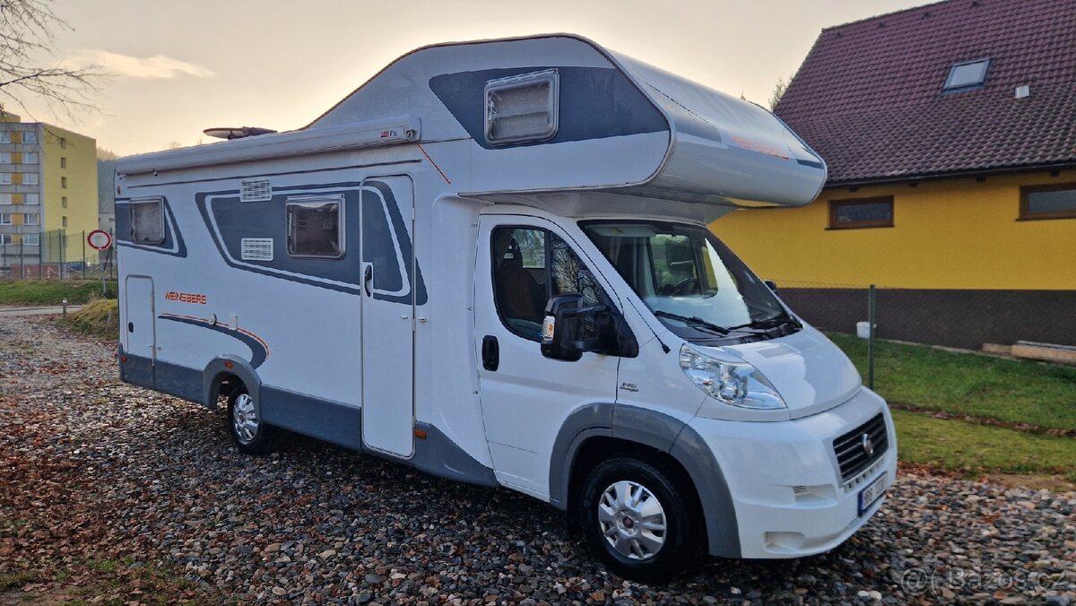 Obytný automobil Weinsberg, obytňák, alkovna, obytné auto
