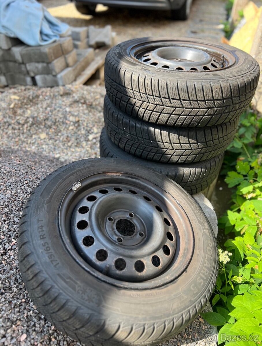 Plechové disky r14 4x100