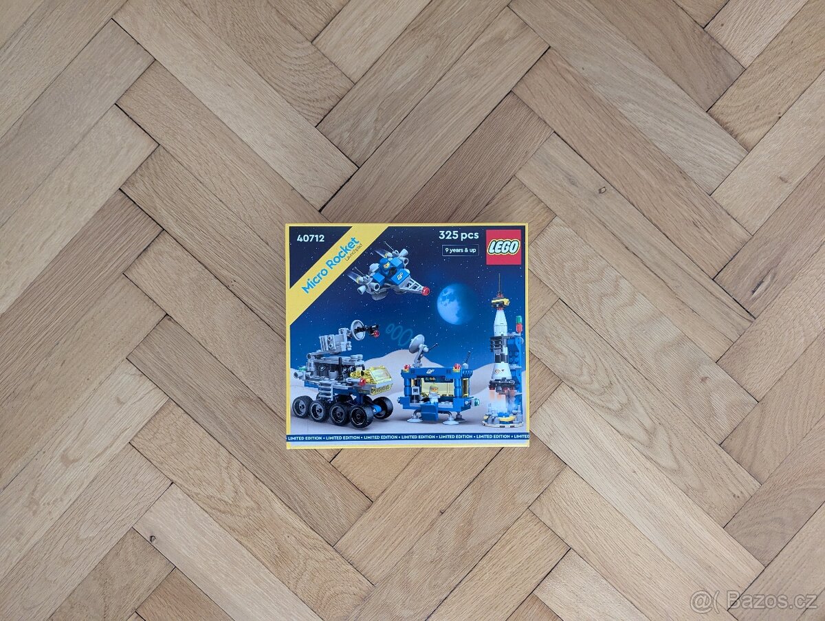 LEGO 40712 Miniaturní startovací rampa pro raketu