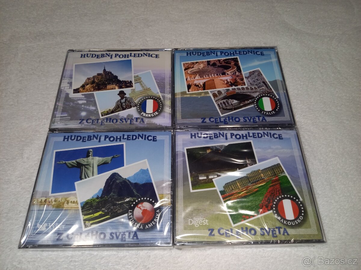 CD - Hudební pohlednice /cena set/.