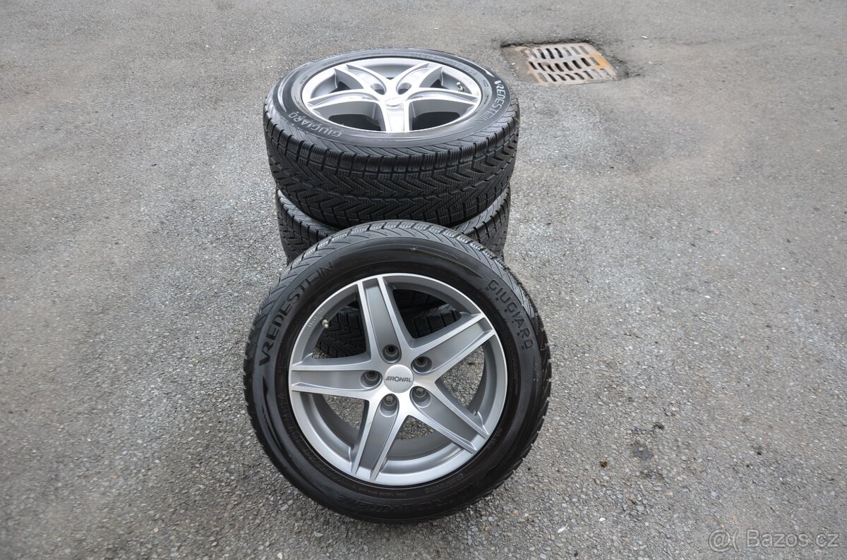Volkswagen T5 - alu kola Ronal, 8x17 ET35 + zimní pneu