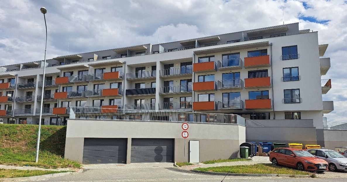 Pronájem nového bytu 2+kk, ul. Al. Rašína, Olomouc