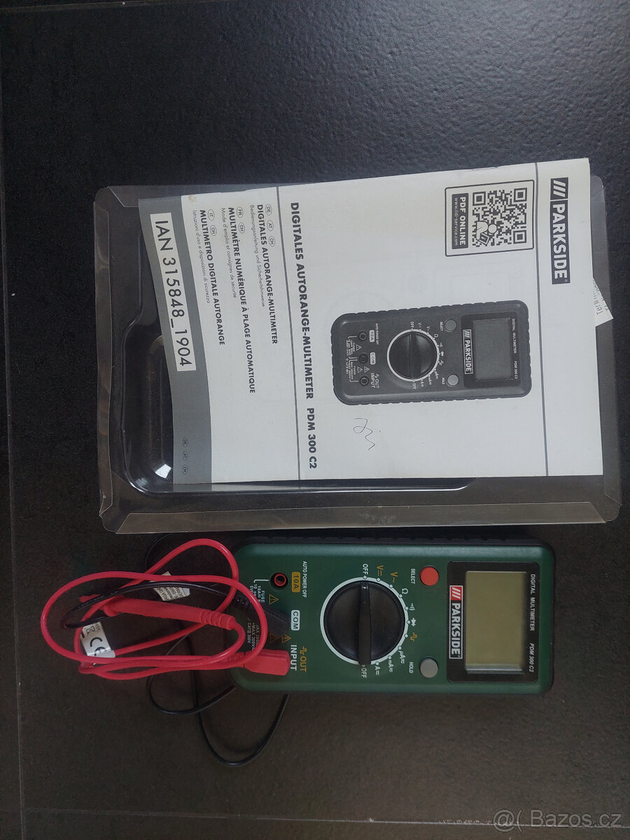 Multimetr PARKSIDE PDM 300 C2