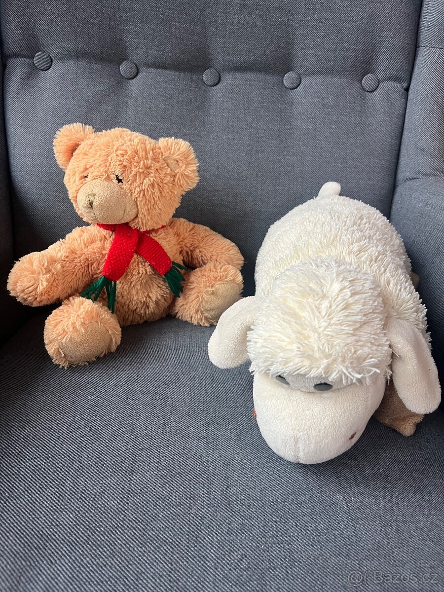 5x plyšák pro miminko/batole