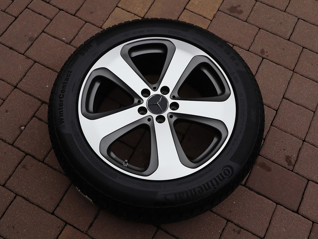 19" 5x112 MERCEDES GLC ZIMNÍ SADA VČETNĚ ČIDEL