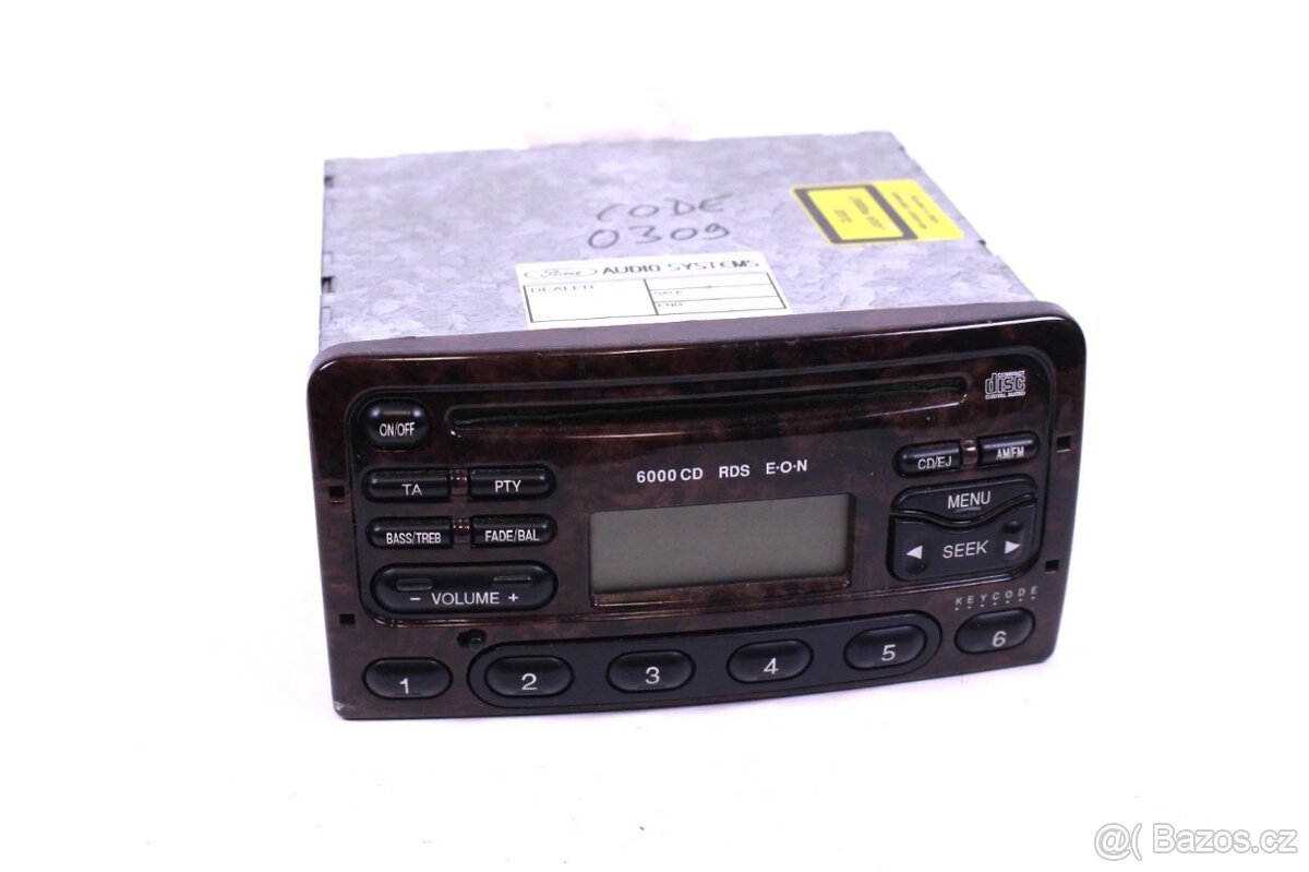 Koupím rádio Ford Sound 6000