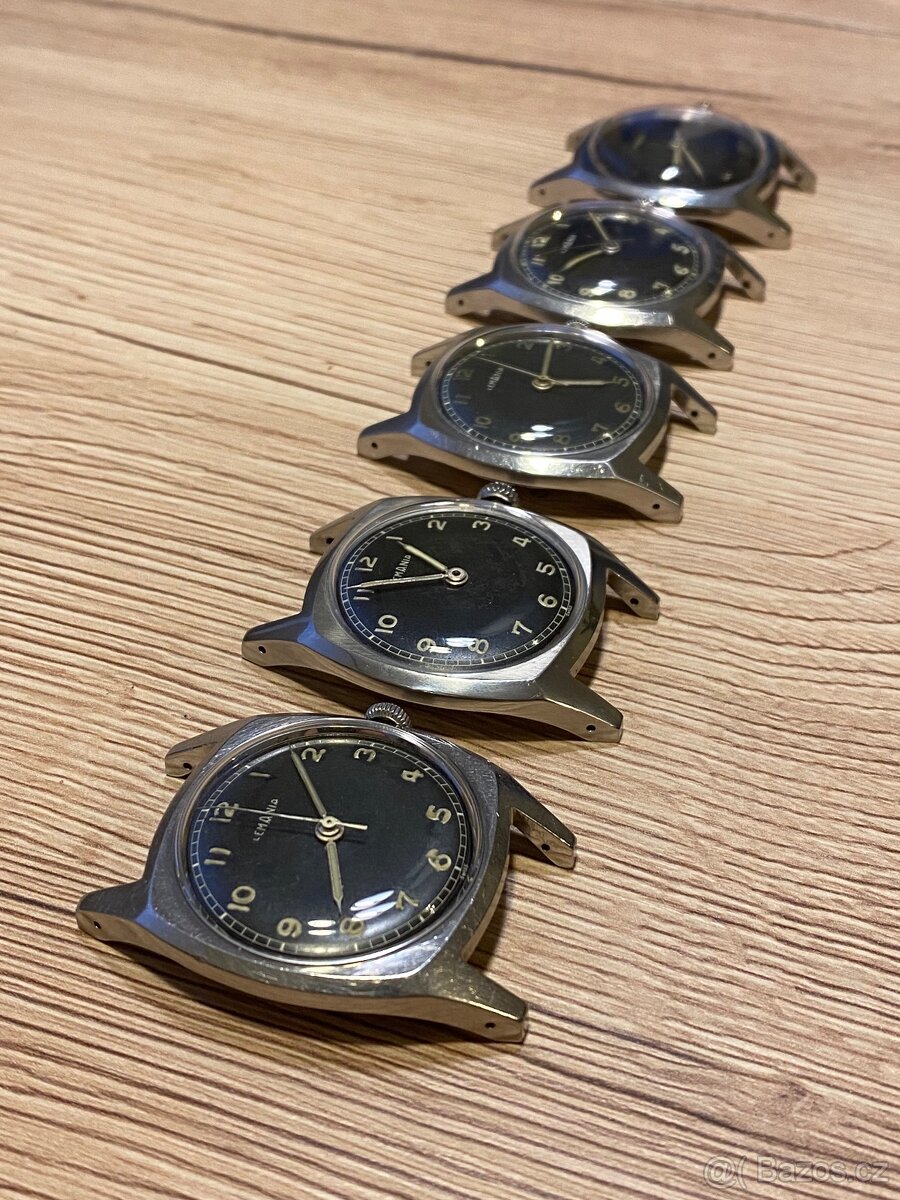 Letecke vojenske hodinky Lemania