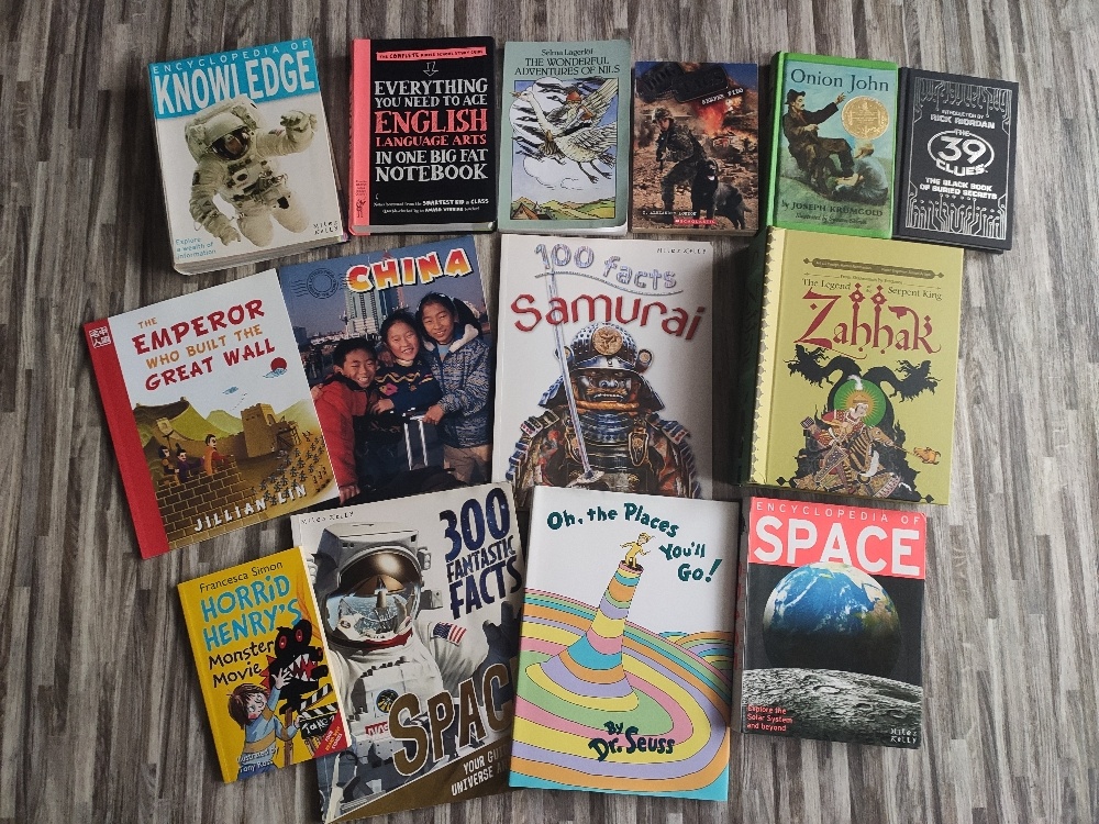 Knihy pro děti v angličtině - zábavné i naučné, vesmír, ...