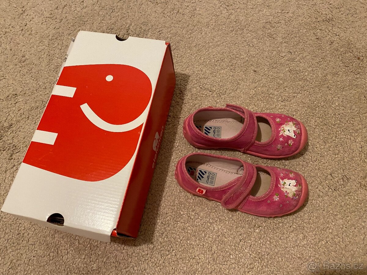 Bačkůrky do školky holčička vel. 26 značka elefant