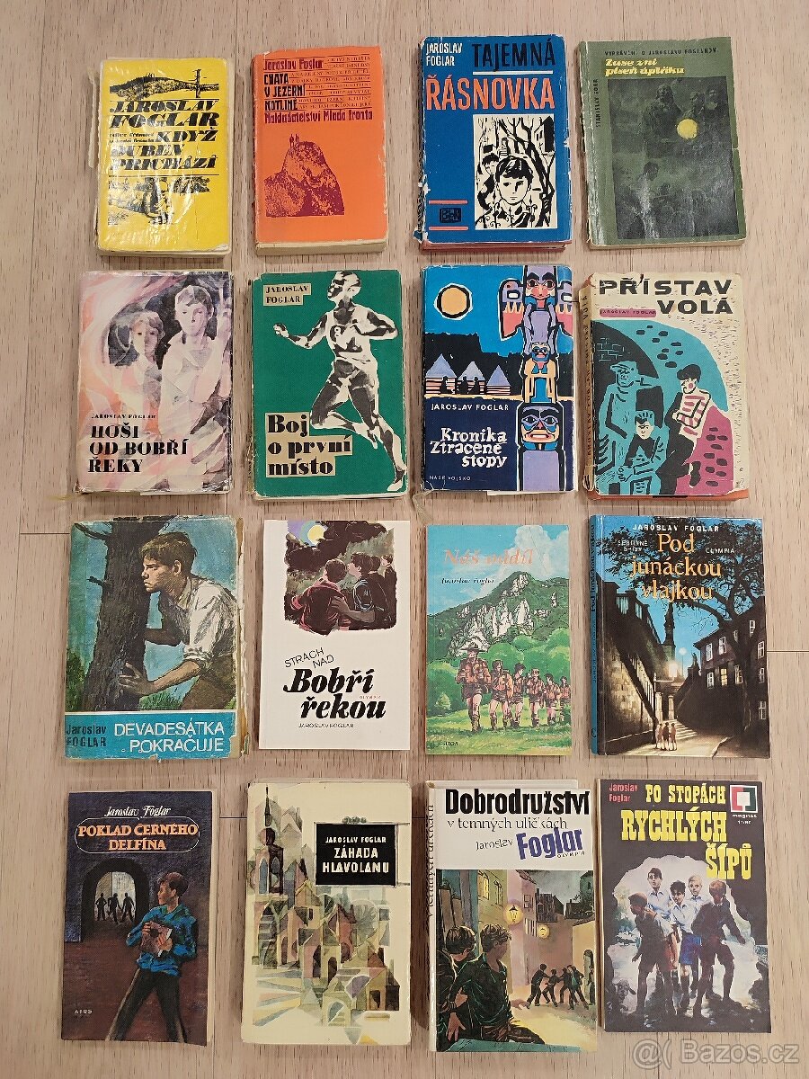 Knihy Jaroslav Foglar