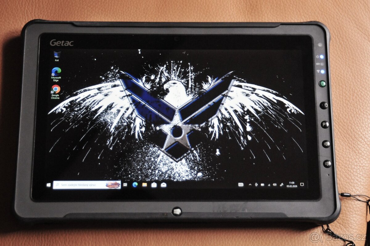 Vojenský/průmyslový tablet GETAC F110 ex. USAF