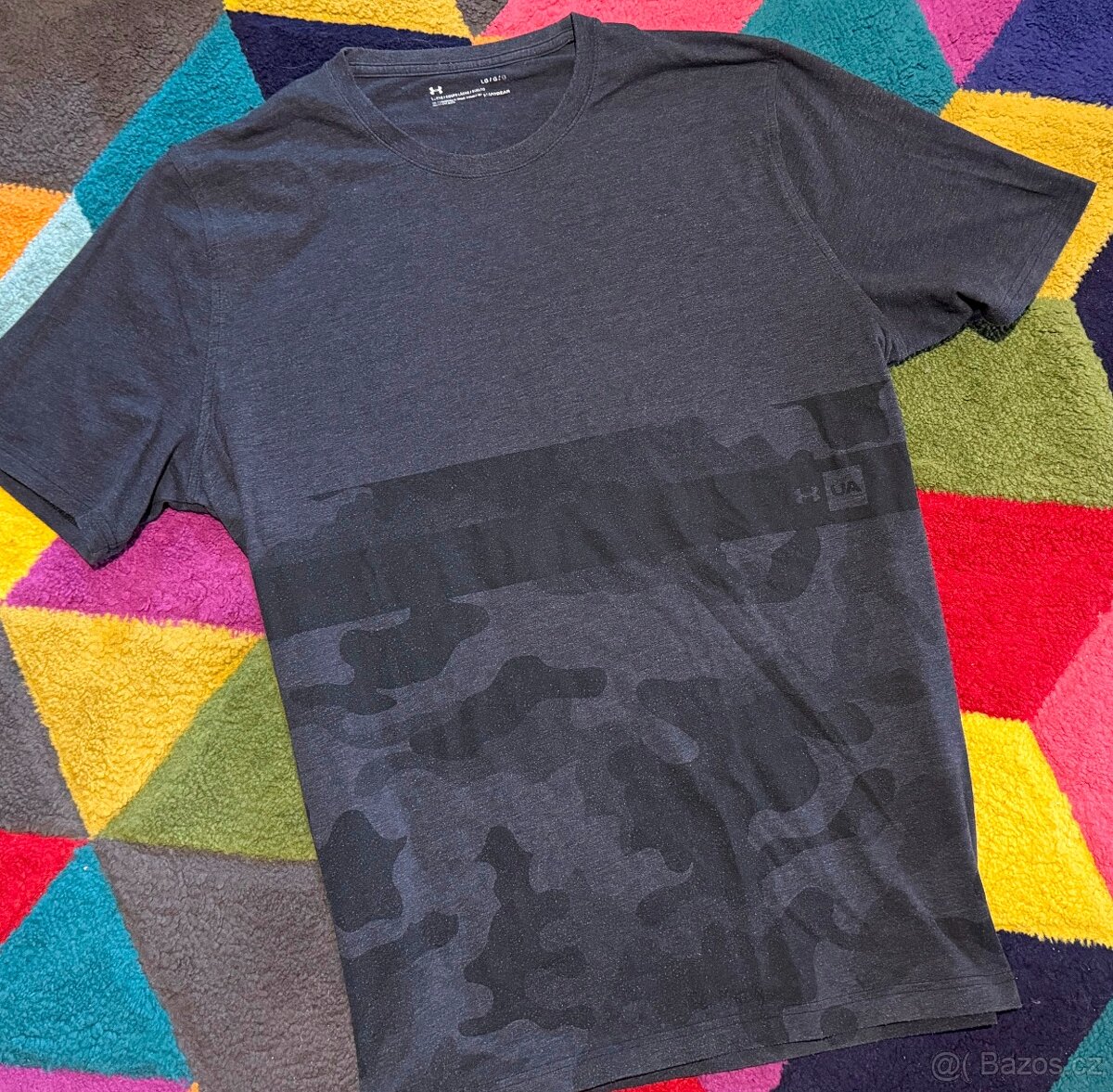 UNDER ARMOUR- pánské bavlněné triko l(l-xl)