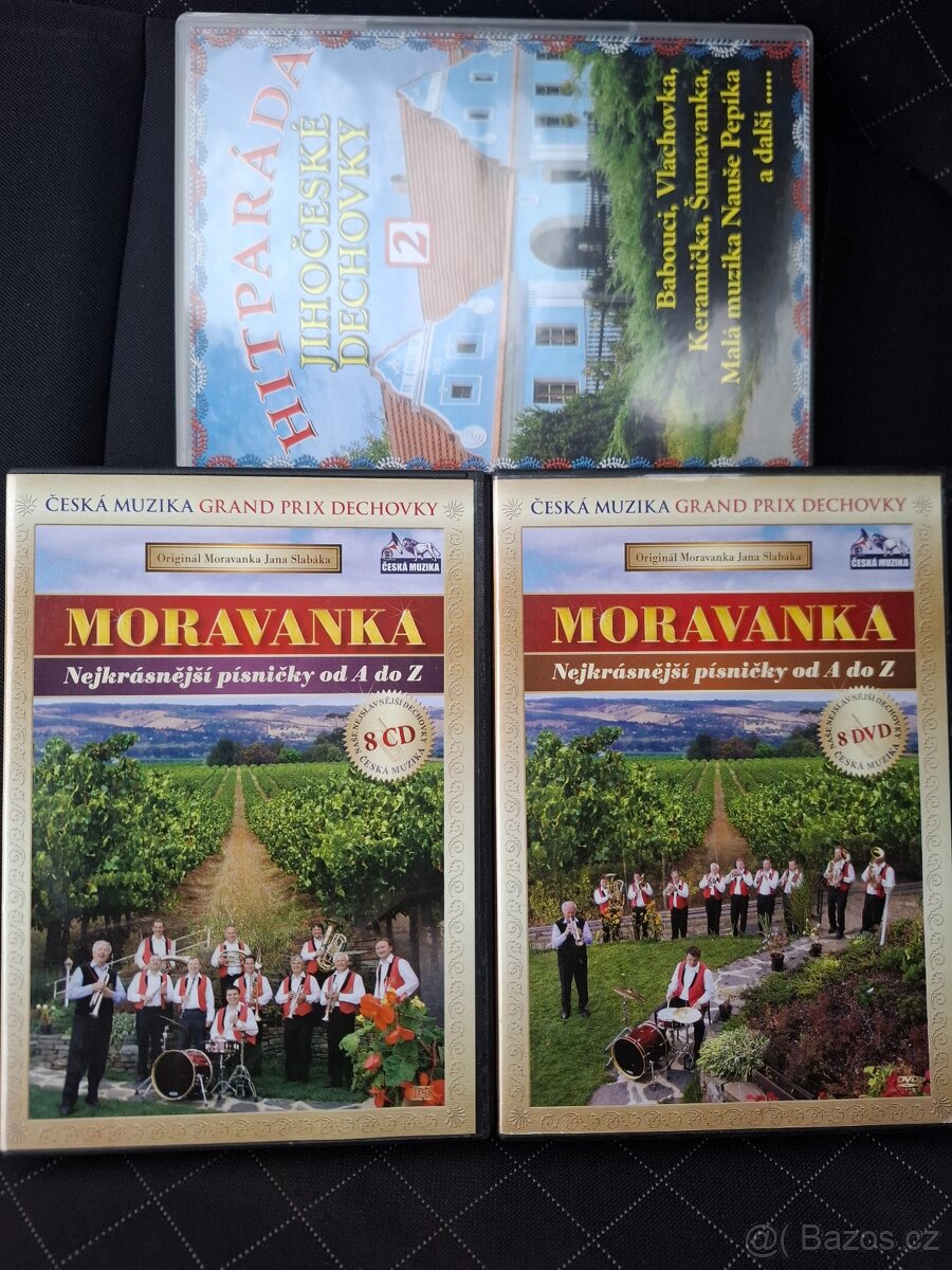 Moravanka - kompletní set 8x CD + DVD
