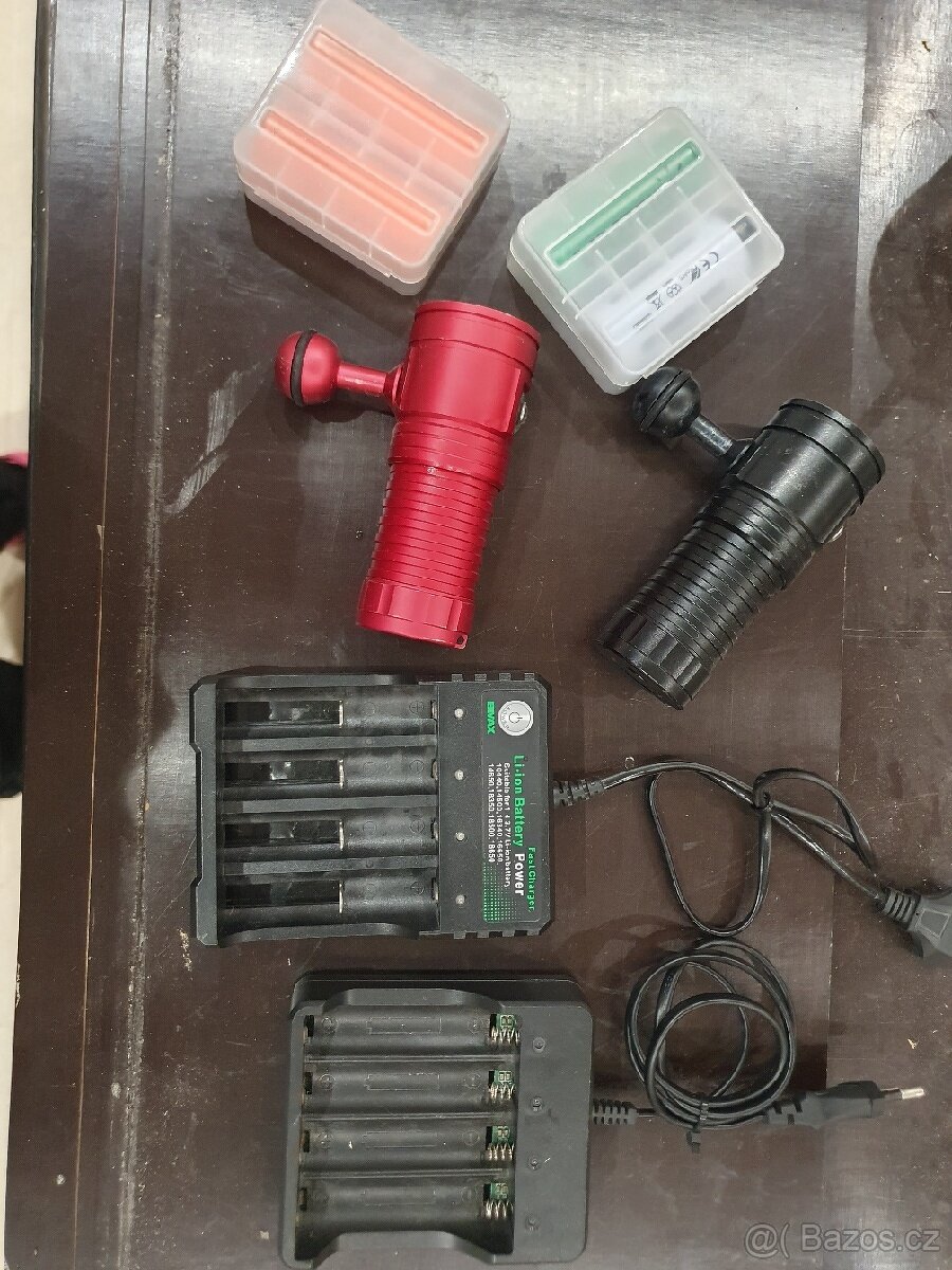 Led svítilna pro potápění
