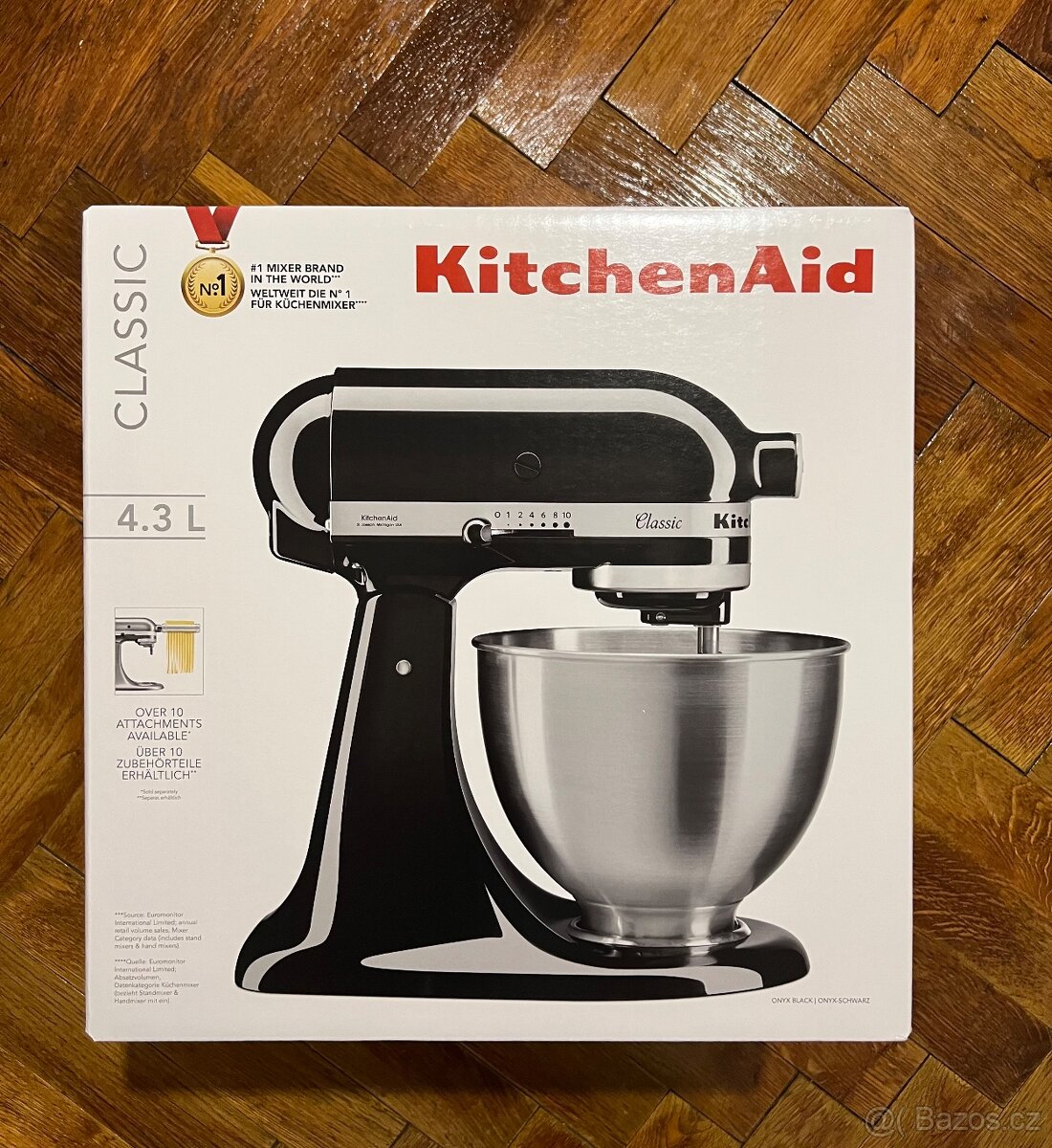 KitchenAid kuchyňský robot 5K45SSEOB černý nový