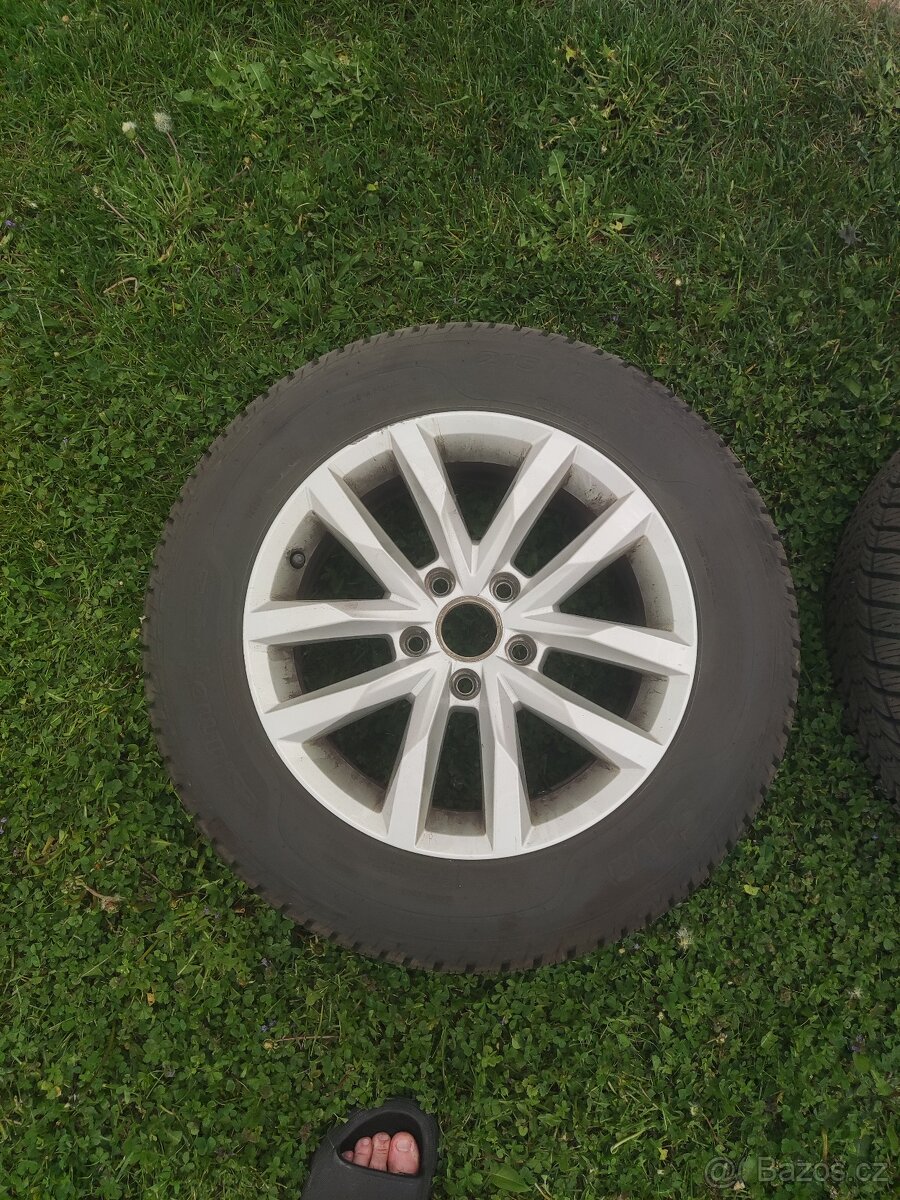 ORIGINÁL Alu Volkswagen PASSAT B8 - Sepang R16, 5x112 + SAVA