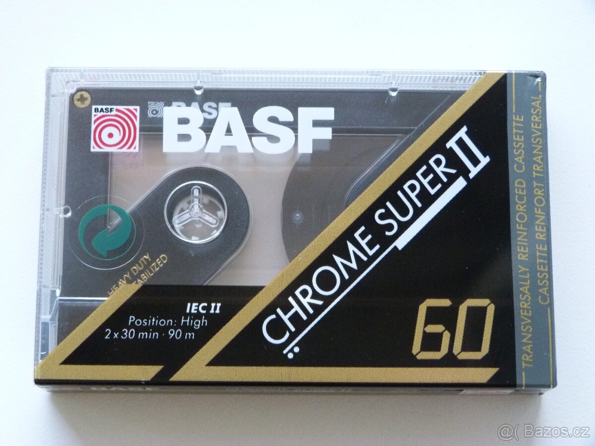 audio kazeta BASF CHROME SUPER II