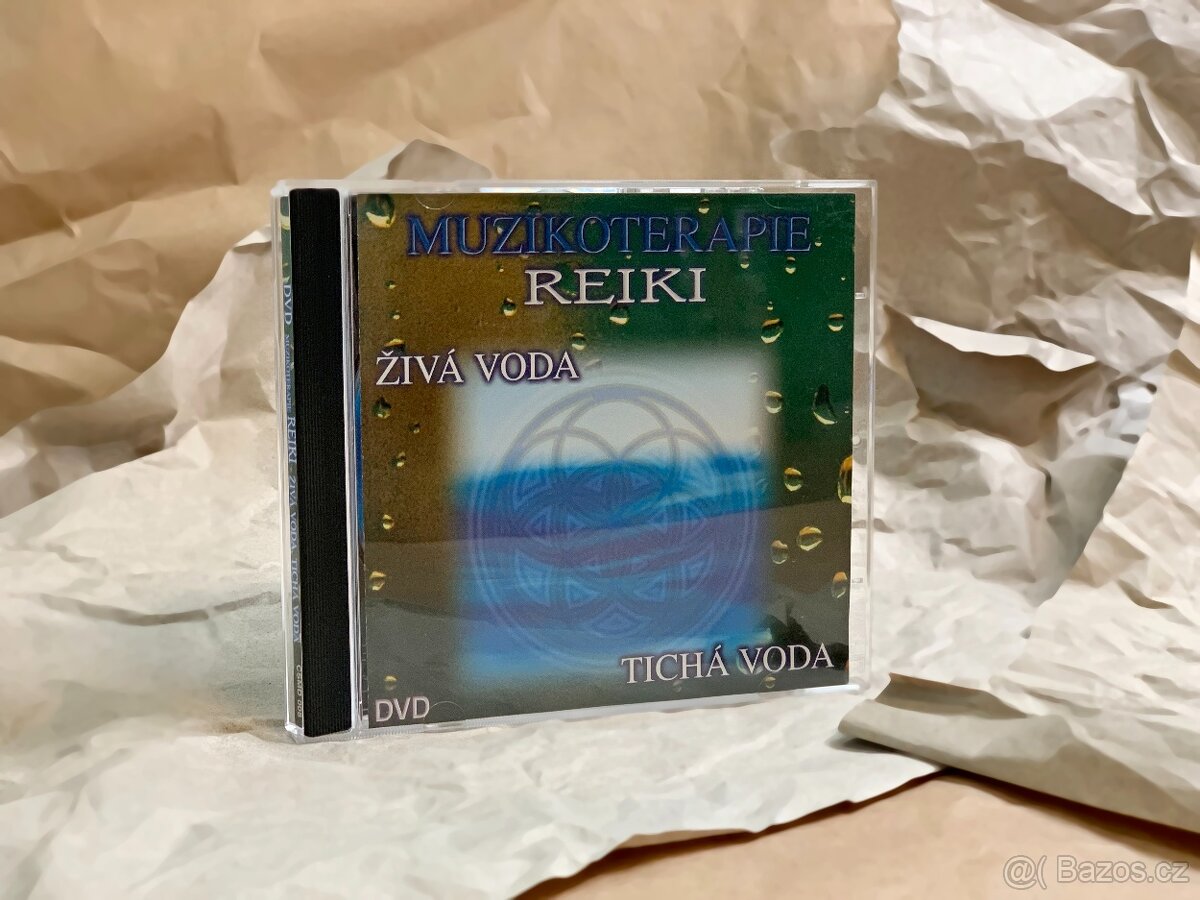 Léčení Terapie Relaxační hudbou Reiki na DVD + CD