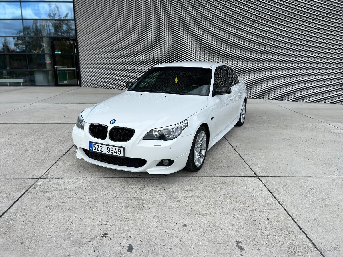 BMW e60 525D manuál M57 originál M-paket Nová STK