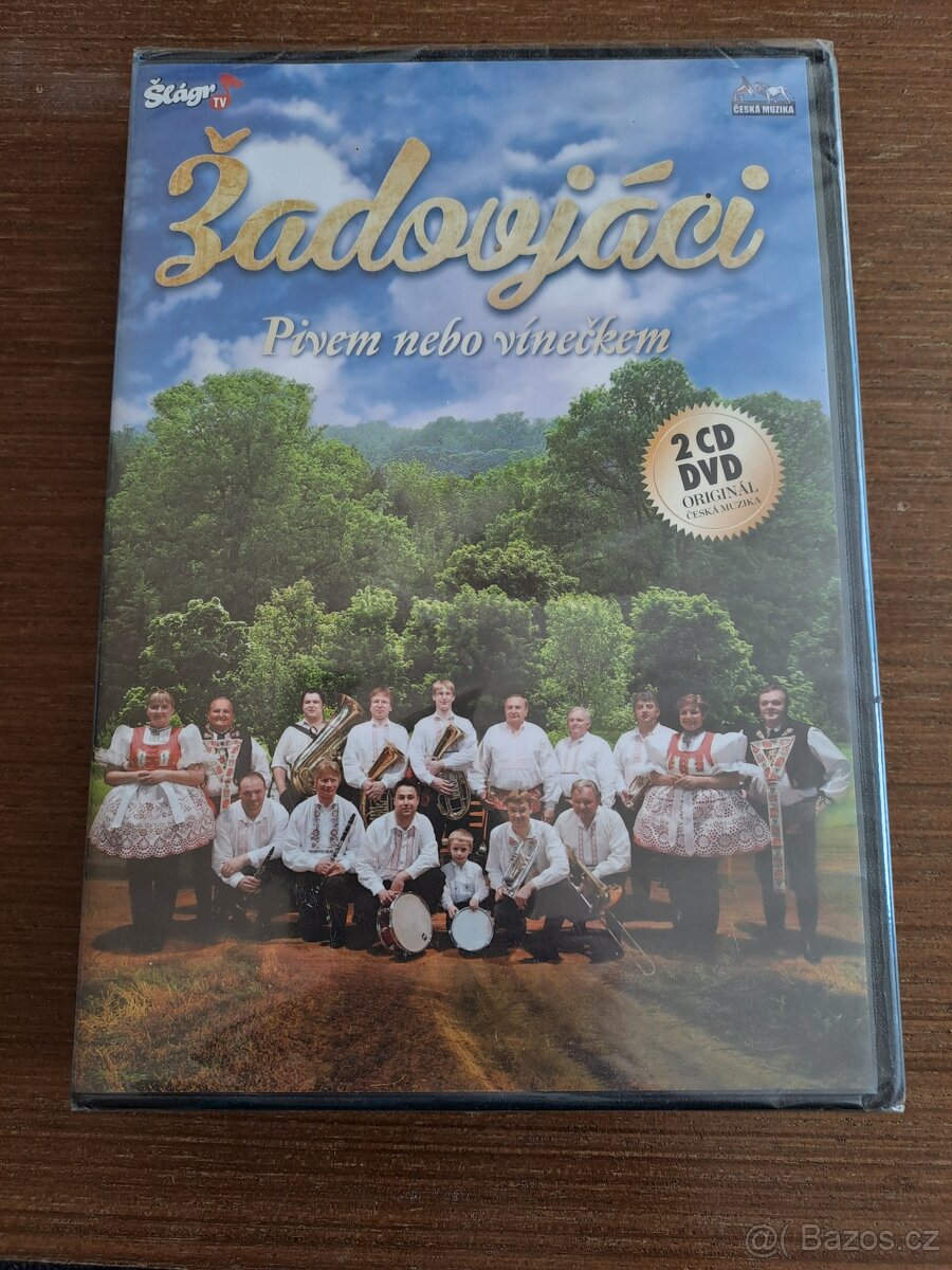 Žadovjáci - "Pivem nebo vínečkem", 2CD + DVD