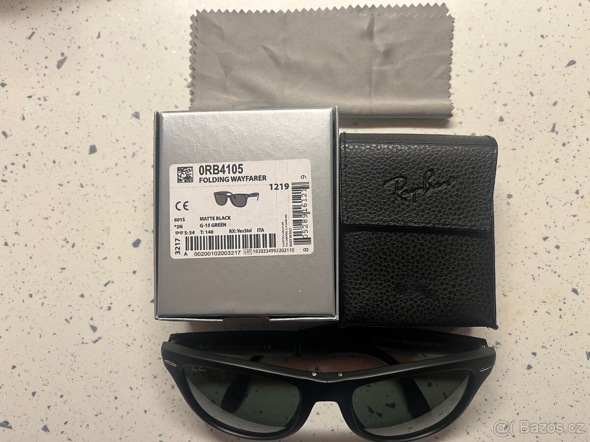 Nové brýle Ray-Ban Folding Wayfarer RB410