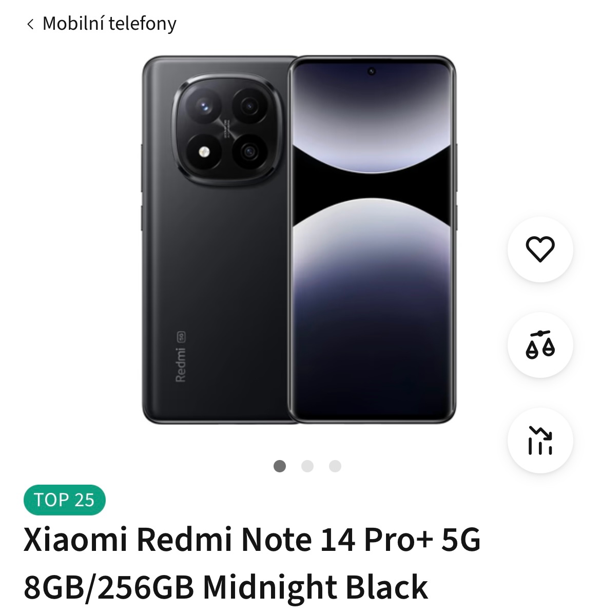 Xiaomi Redmi Note 14 Pro+ Nový(zaruka)