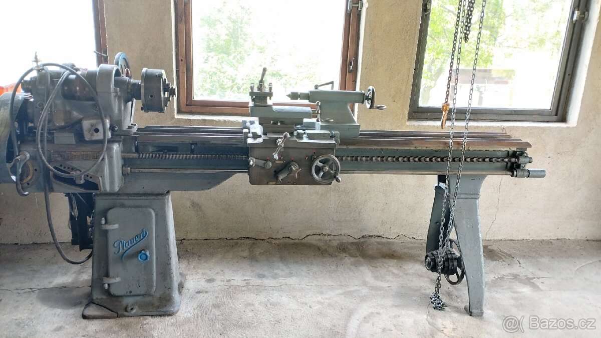 Prodám zachovalý, plně funkční soustruh Arno Plauert