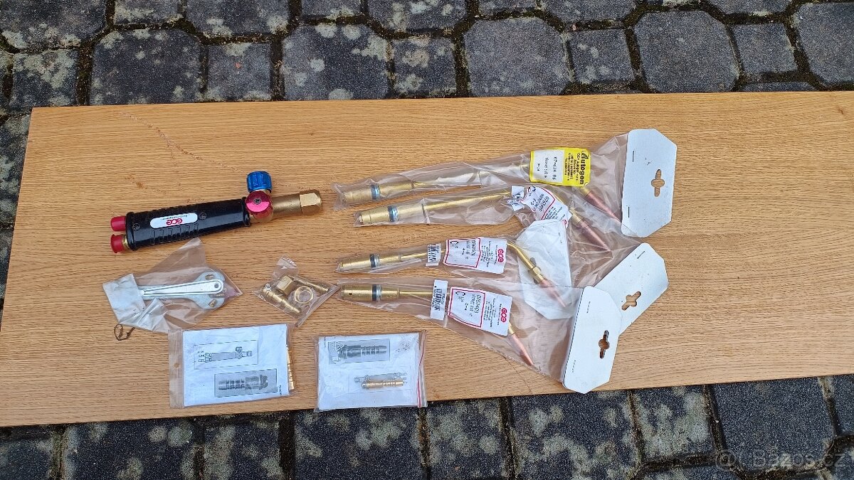 Sada hořáků pro autogen GCE (nové nerozbalené)