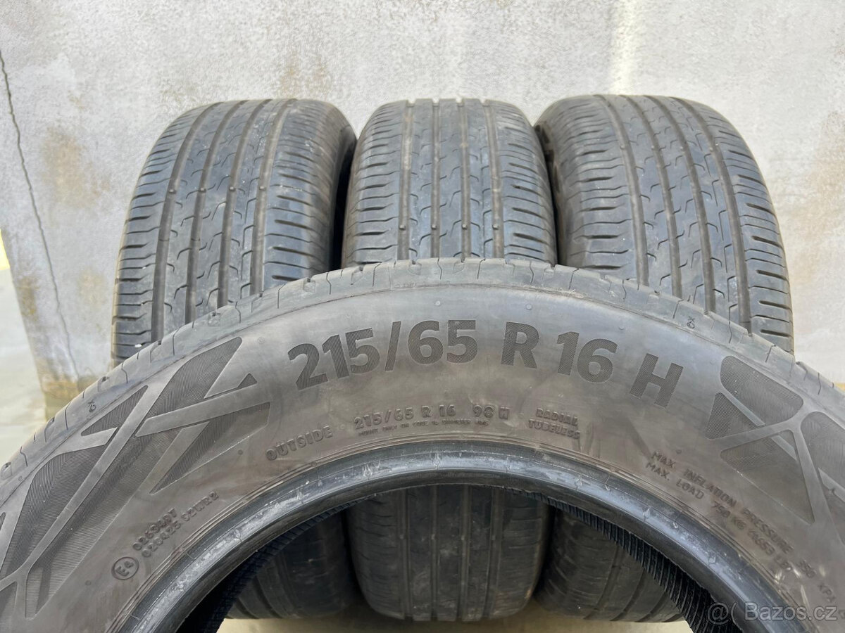 215/65R16 98H Letní pneu Continental EcoContact 6