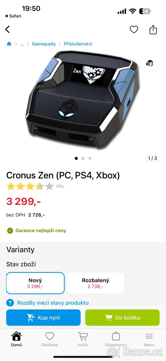 Cronus Zen (PC, PS4, Xbox) – TOP stav
