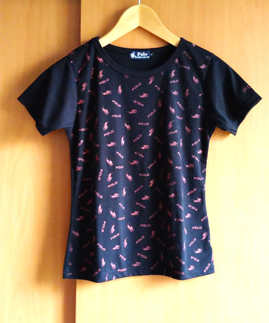 Černé tričko PoLo Ralph Lauren