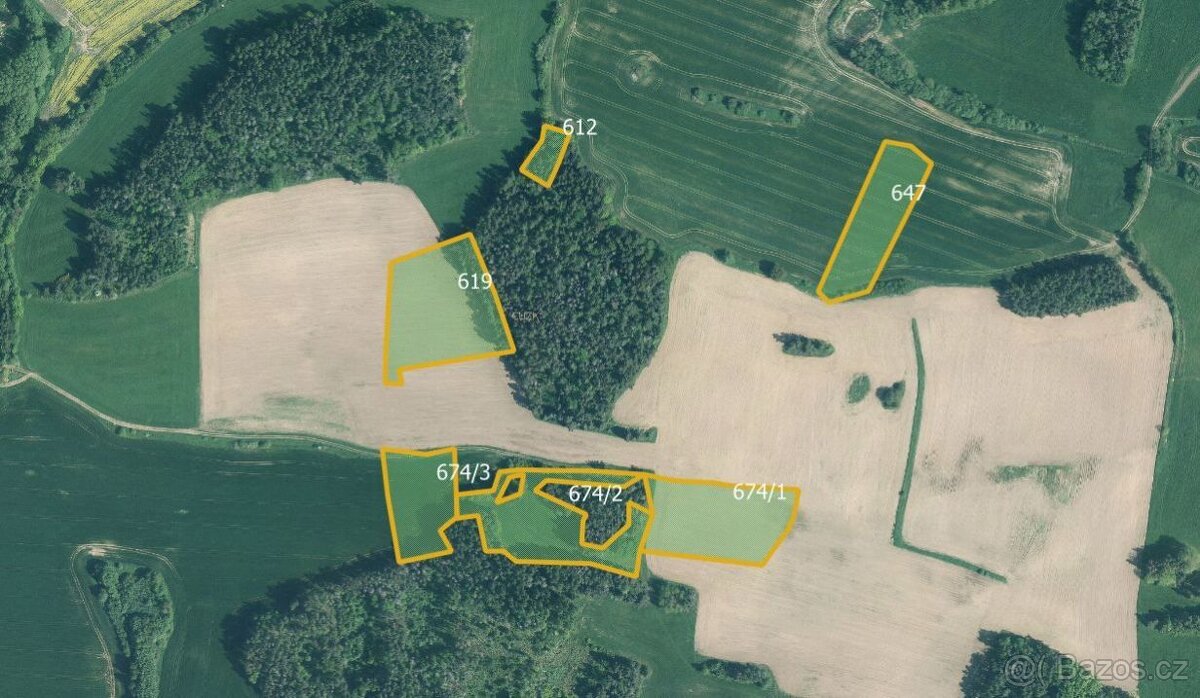 Louka, prodej, Úlehle, Strakonice