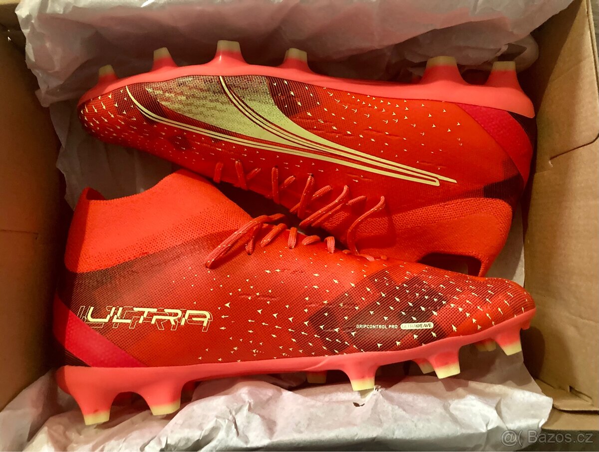 Kopačky Puma Ultra Pro FG/AG pink