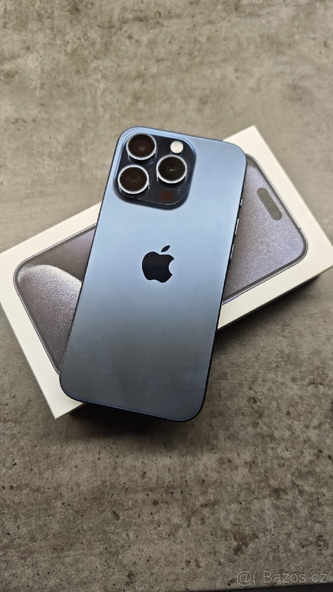 Apple iPhone 15 Pro 128GB Blue titanium