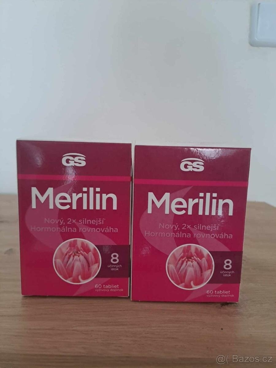 GS Merilin original 60 tablet 2x silnější - cena za obě bale
