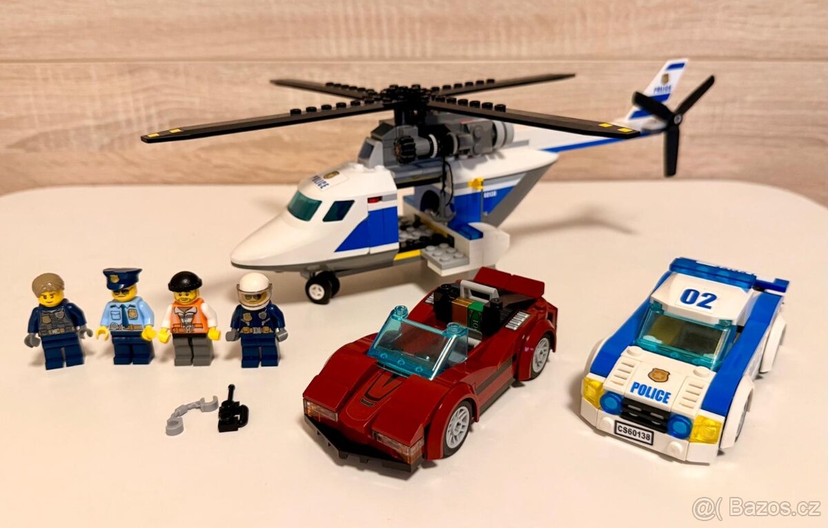 Lego City 60138 Honička ve vysoké rychlosti