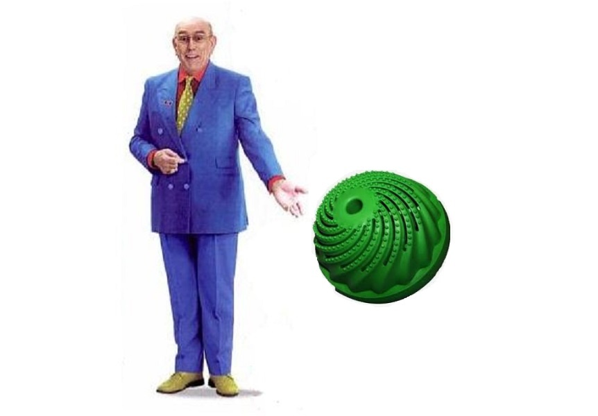 Retro kouzelná koule od Horsta Fuchse, originál, nepoužitá