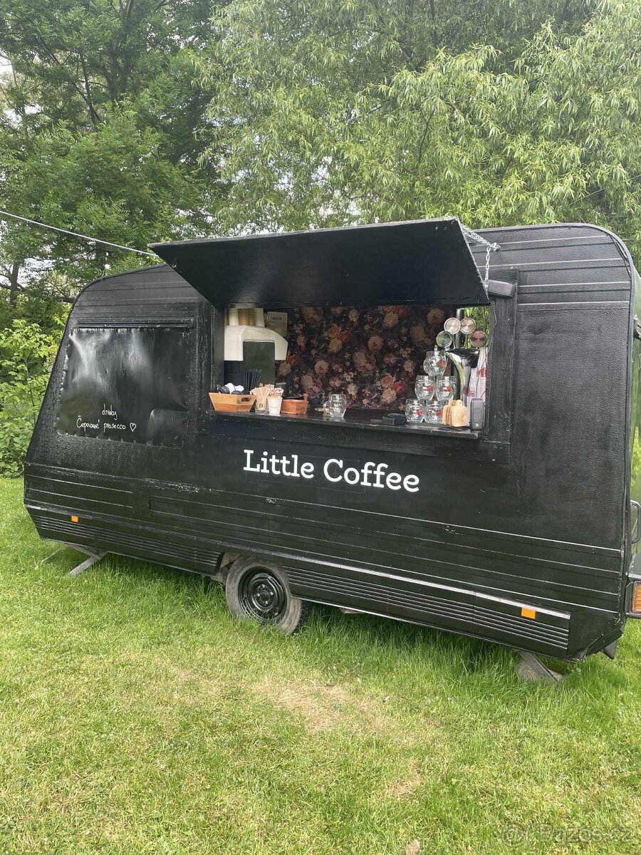 Karavan na prodej kávy bez TP