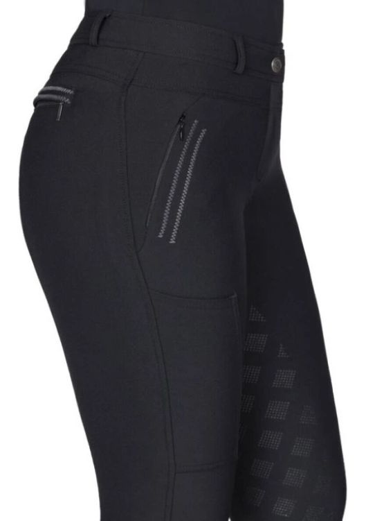 Rajtky  velikosti 42Avélie QHP, s gripem, dámské, černé