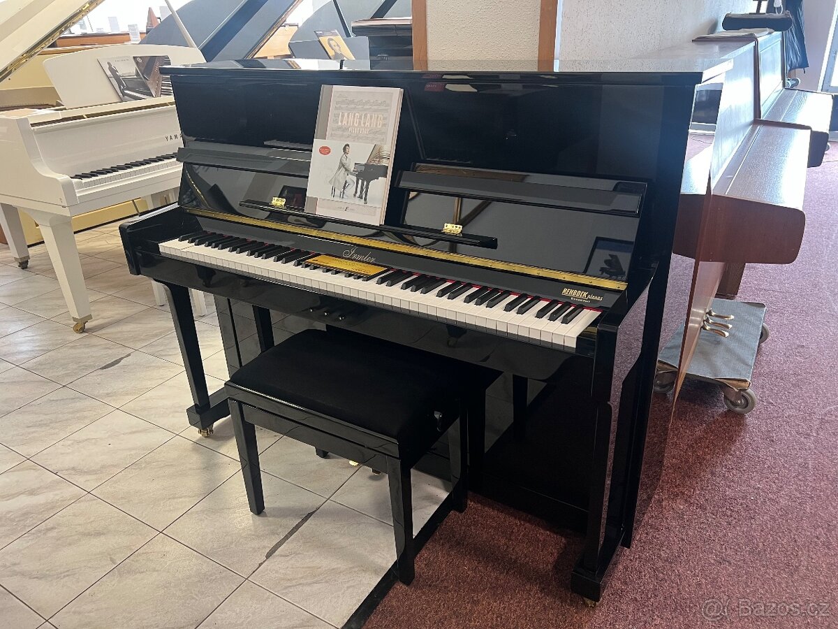 Německé pianino Irmel se zárukou a doprava zdarma.