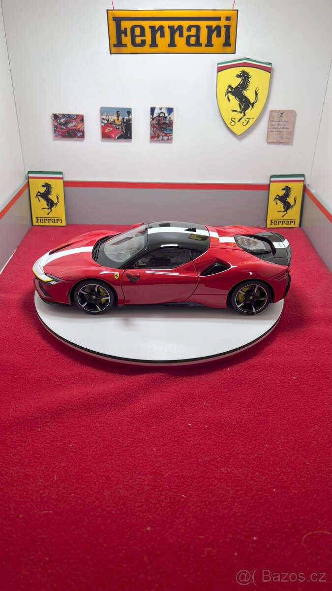 Ferrari SF90 Stradale Assetto Fiorano 1:18 Bburago Signature