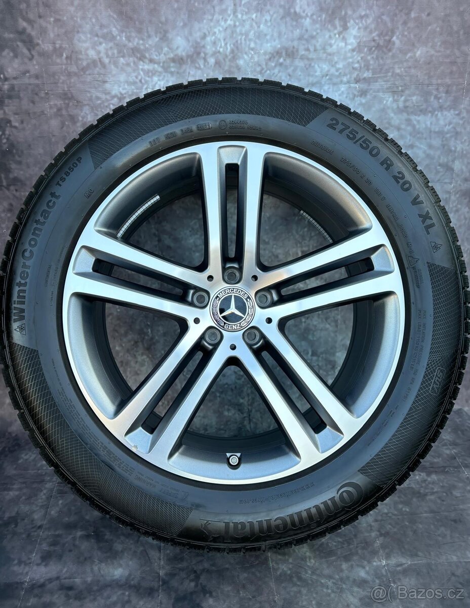 Zimní alu kola Mercedes GLE W167 275/50/20 Top stav