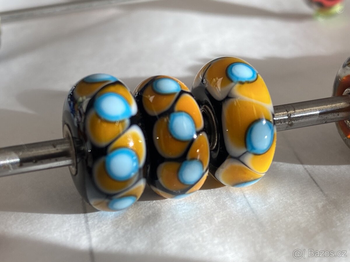 Trollbeads murano korálky, cena za ks